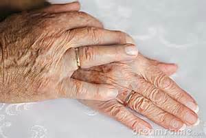 older couple's hands